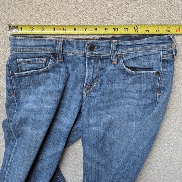 EUC Citizens of Humanity Naomi Stretch Low Waist Flair Jeans Women's 28 x 27.5 - Picture 11 of 15